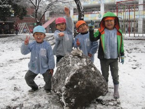 雪あそびは最高！